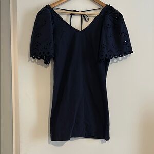 MELLODAY Navy Mini Dress